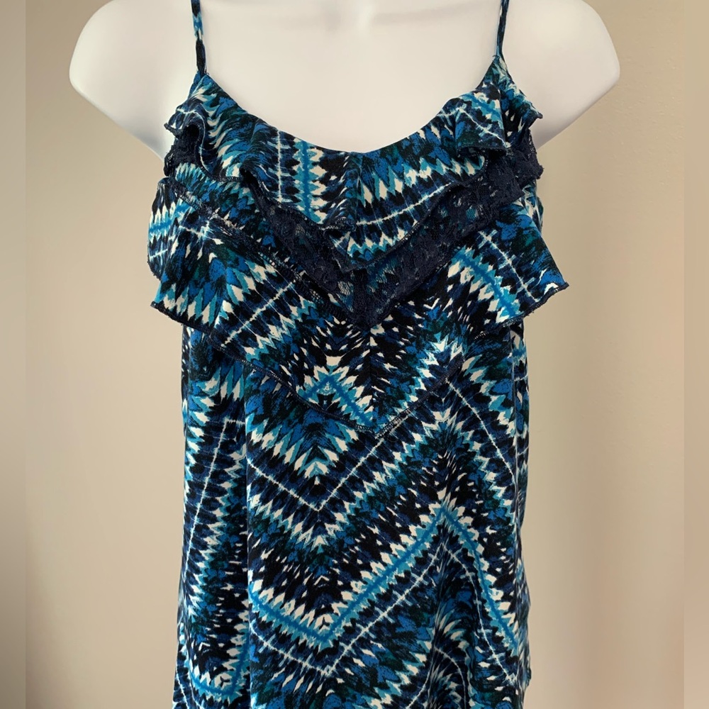 Vanity Ruffle Front Tank